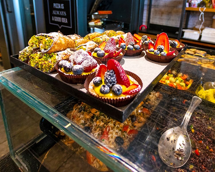 Food Tours in Milan, Italy, sweets in a bakery