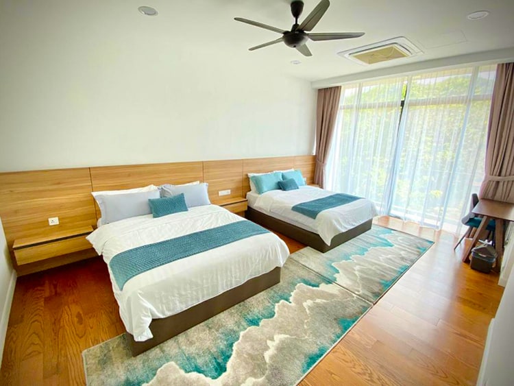 LeGrace Villa, bedroom, Best hotels in Langkawi with private pools, Malaysia