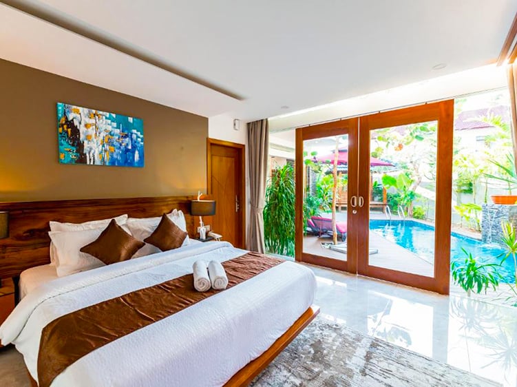 Maneh Villa Langkawi, bedroom, Best hotels in Langkawi with private pools, Malaysia