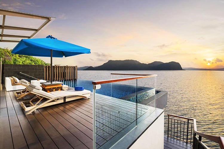 St. Regis Langkawi, Malaysia, best hotels in Langkawi with private pools, pool and ocean view
