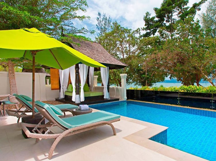 Westin Langkawi Resort, Best Langkawi hotels with private pools, ocean pool view