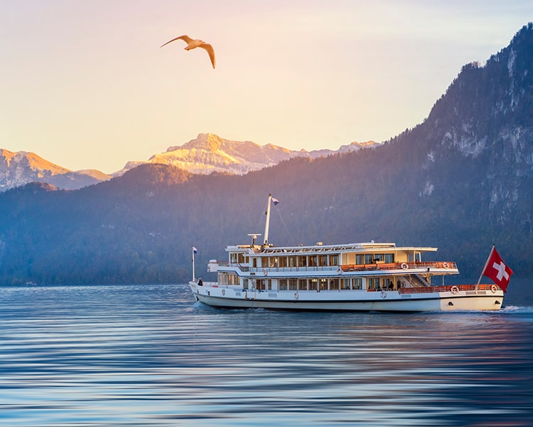 Take a summer cruise on the Swiss Riviera