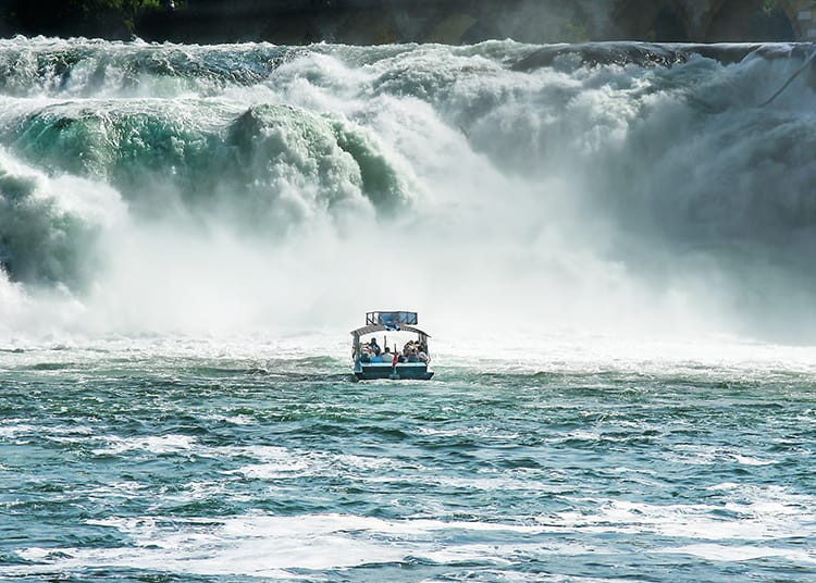 The Rhine Falls, Switzerland