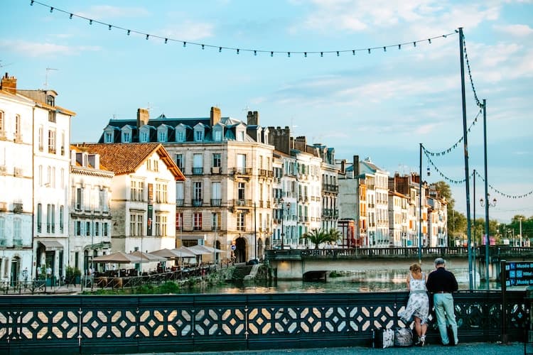 Bayonne Bridge over River