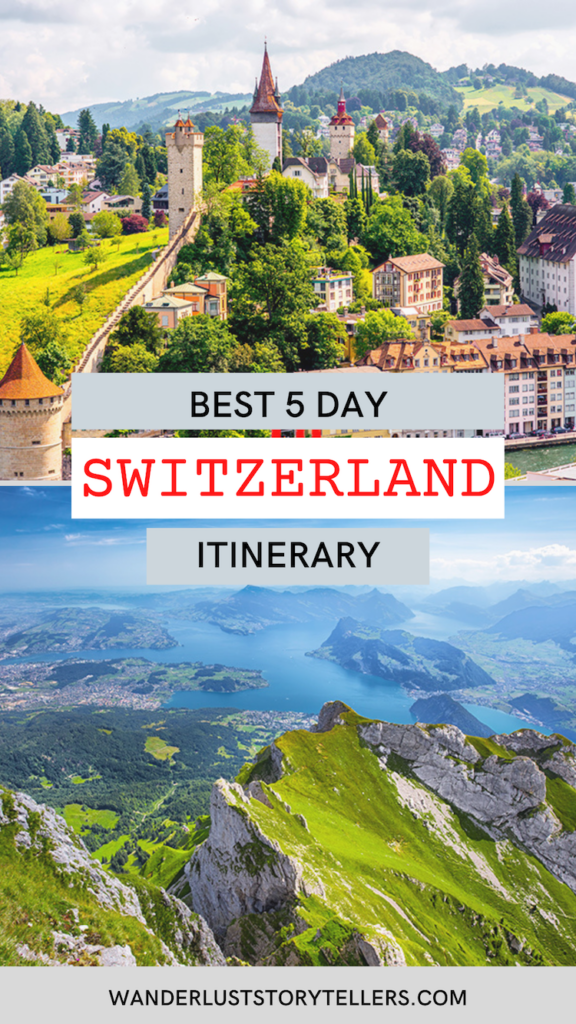 switzerland tour 5 days