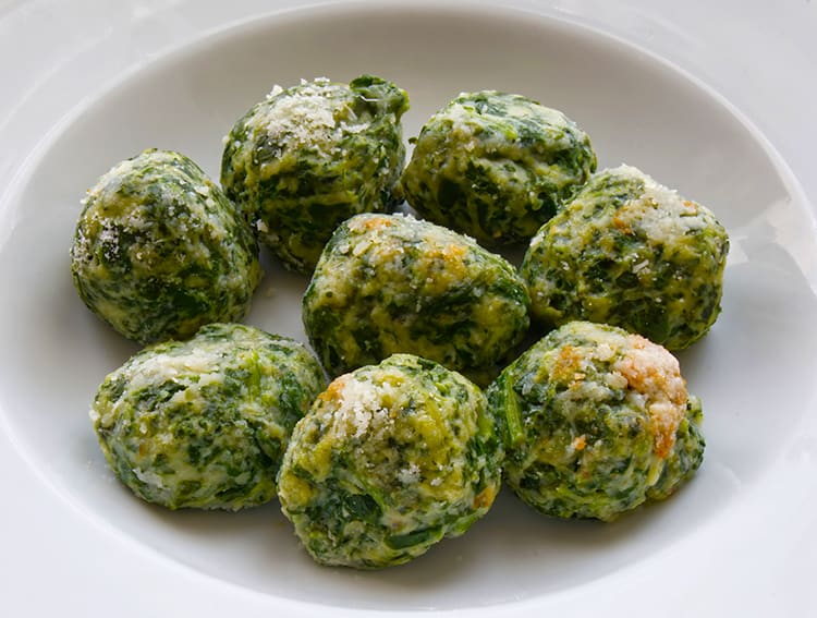 Best Florence Cooking Class - Gnudi are large gnocchi made with ricotta, spinach, Parmigiano Reggiano cheese