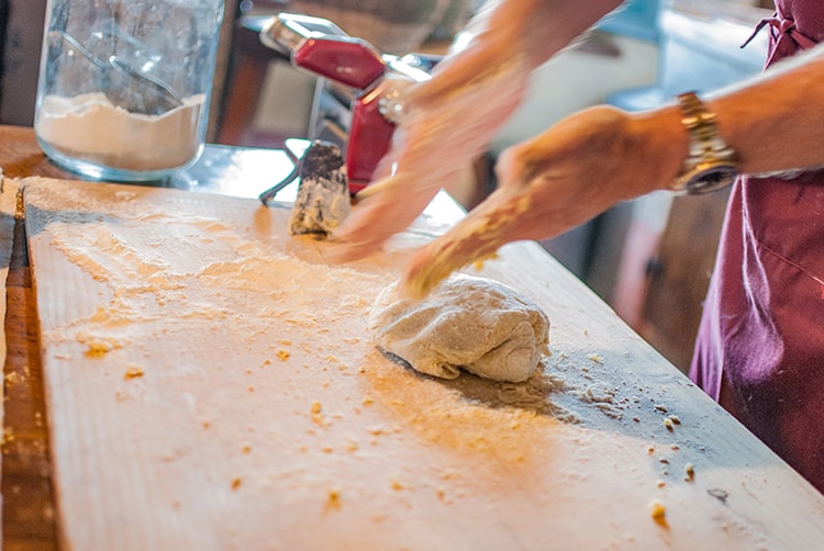 Best Florence Cooking Class - making a pasta dough