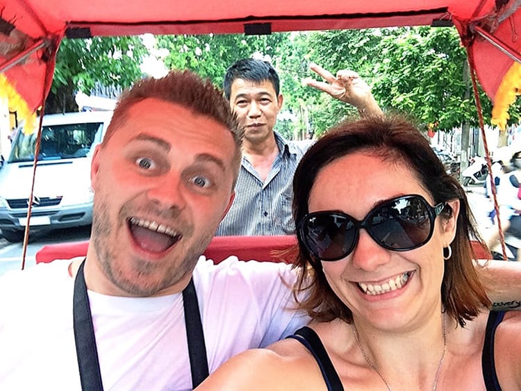 Best Walking Tours in Hanoi, on the Rikshaw in Hanoi