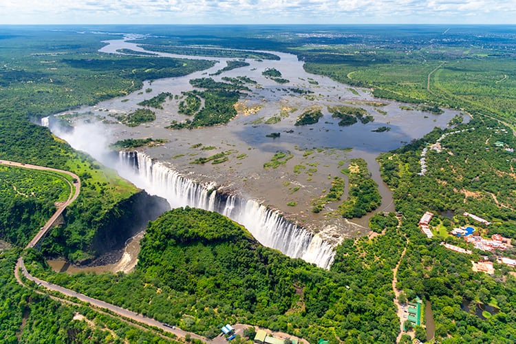Best time to visit South Africa and Victoria Falls, wet season