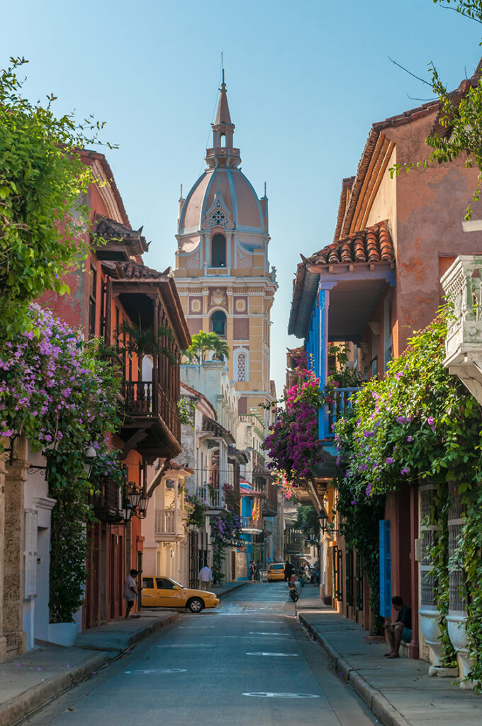 Streets of Cartagena, Colombia