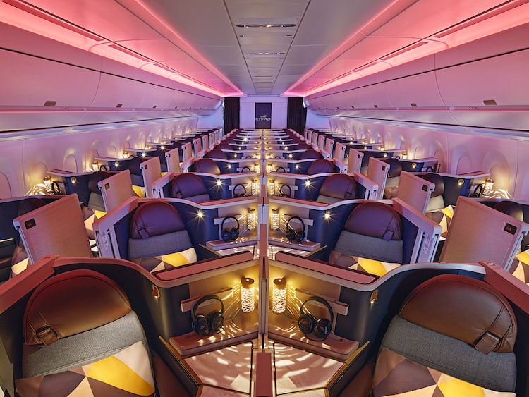 Etihad Airways Cabin