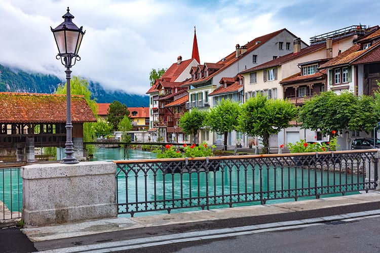 Old City of Interlaken, Switzerland