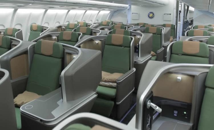 RwandAir cabin 