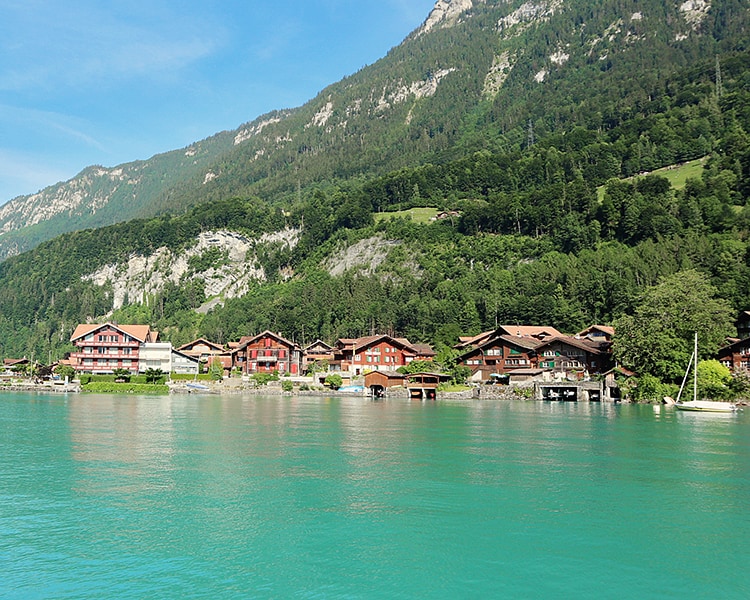 Interlaken in Summer in June