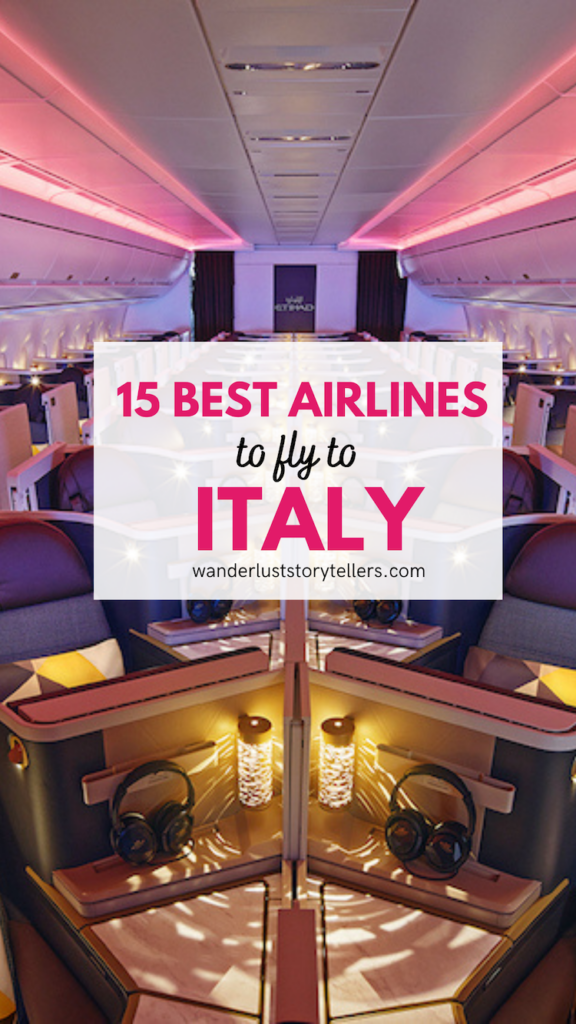 15 Best Airlines to Fly to Italy