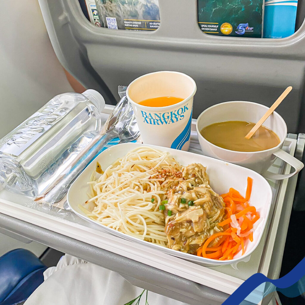 Bangkok Airways Economy Meal Option