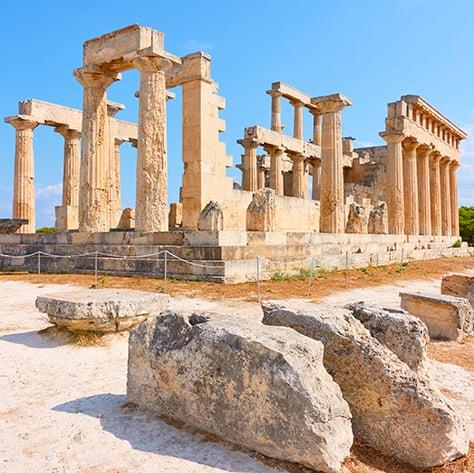 Best Day Trips from Athens, Greece, Aphaea Temple at Aegina Island Greece