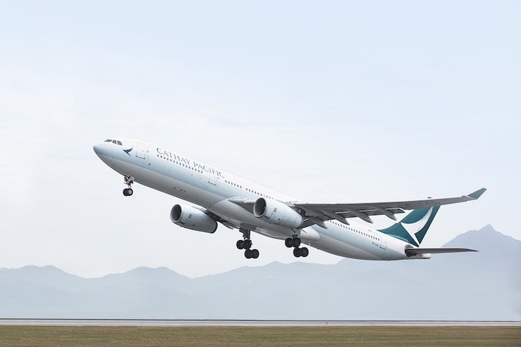 Cathay Pacific Aeroplane