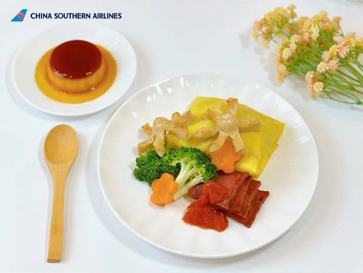 China Southern Airlines In Flight Childs Meal
