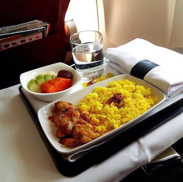 Garuda Indonesia Airlines Meal Option