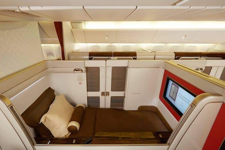 Garuda Indonesia First Class Cabin