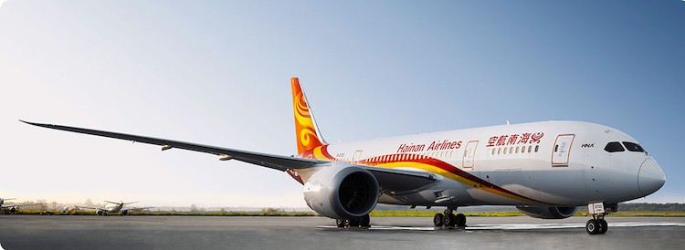 Hainan Airlines Plane on Tarmac