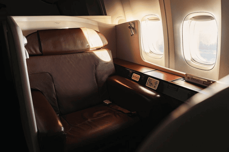 Japan Airlines First Class Seat