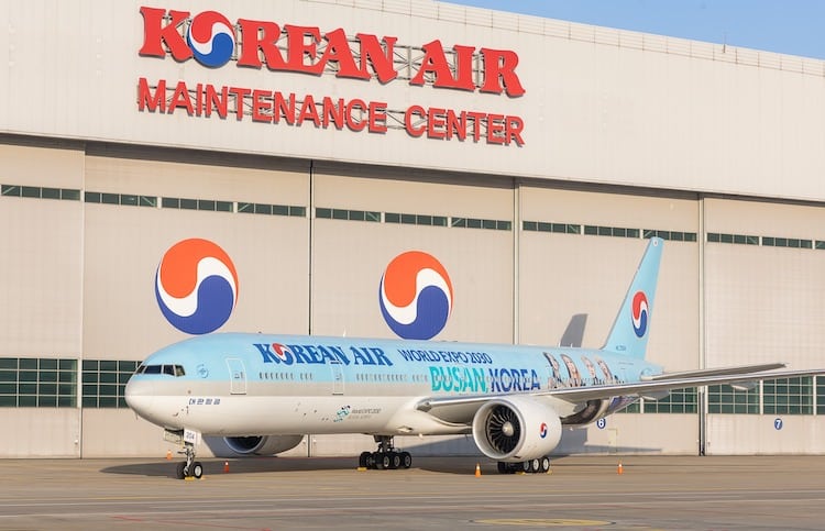 Korean Air Aeroplane