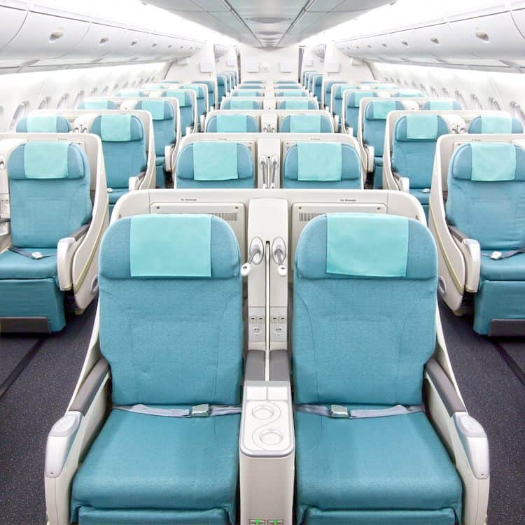 Korean Air Cabin