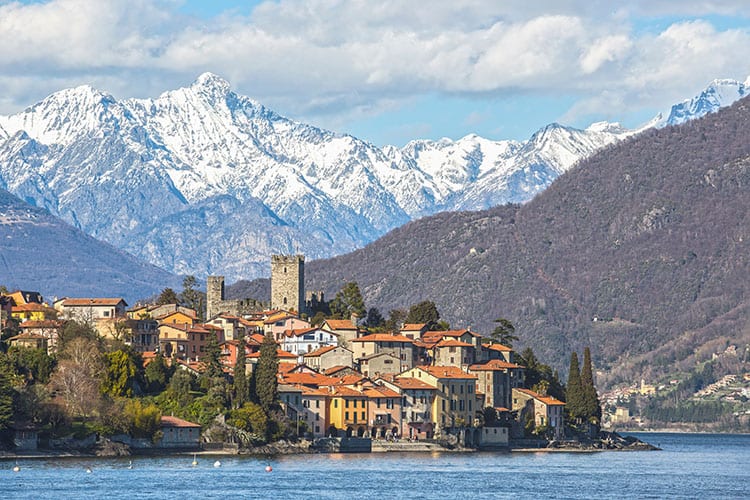 Lake Como in Winter