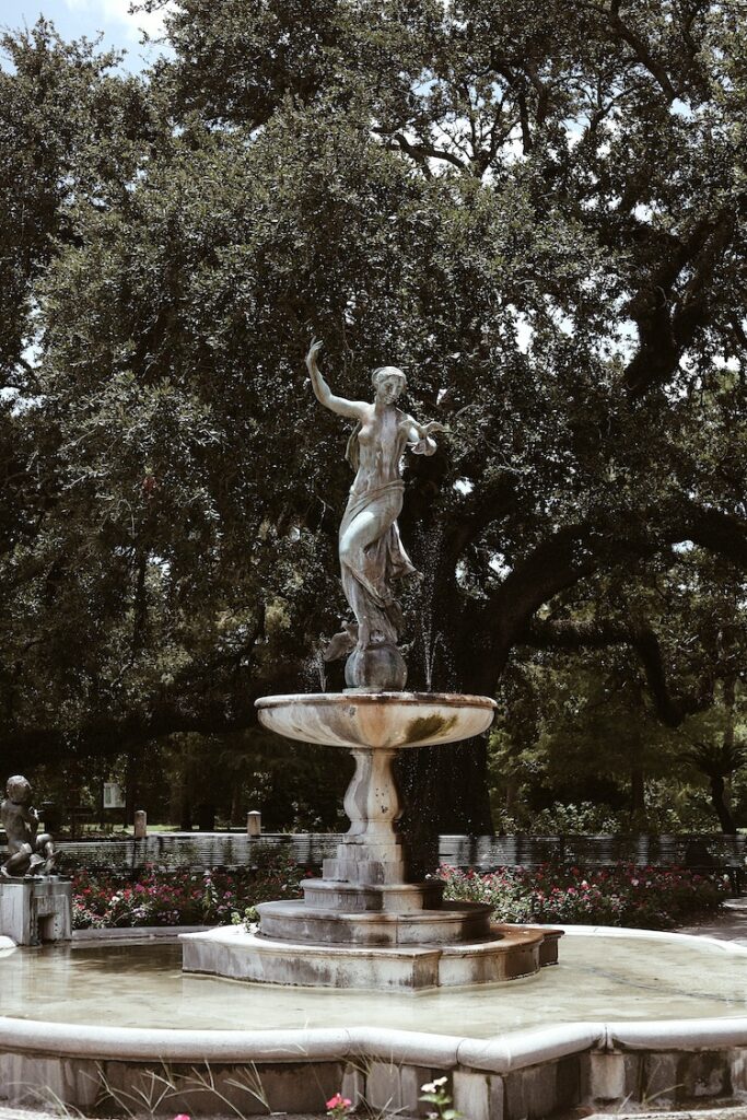 New Orleans Garden District Fountain