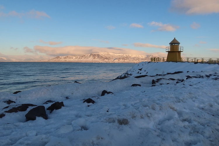 Reykjavik waterfront Claires Footsteps