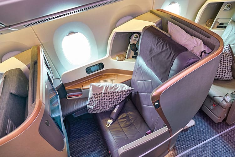 Singapore Airlines Business Class A350