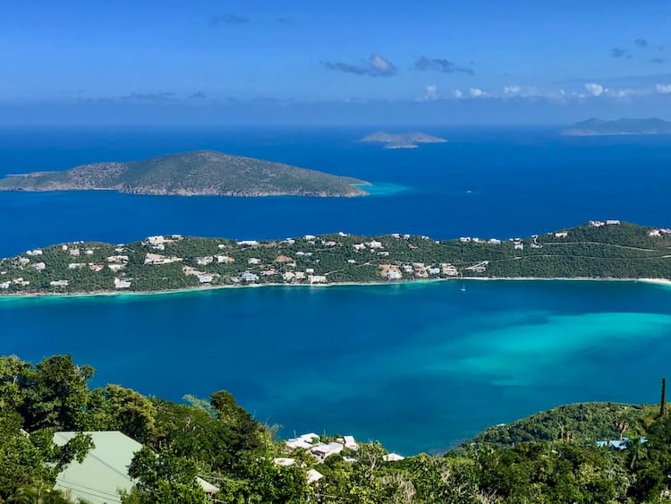 St Thomas in Virgin Islands, Where can US citizens travel without a passport