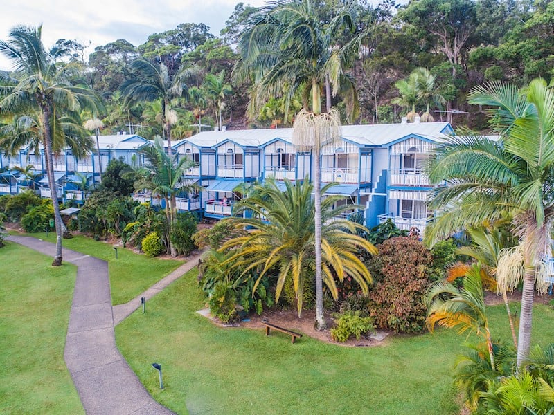 Tangalooma beachfront villas