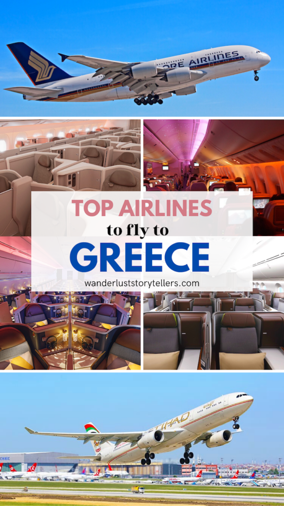 Top Airlines to Fly to Greece