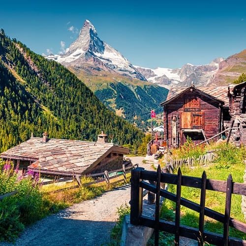 Travel Insurance for Switzerland - village