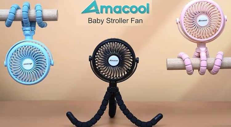portable baby fan for the beach
