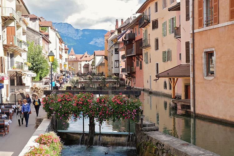 Annecy Old Town in France