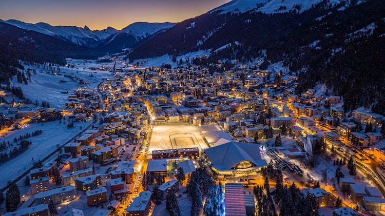 Davos in Switzerland in December