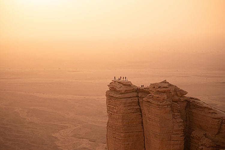 Edge of the World, Riyadh, Saudi Arabia