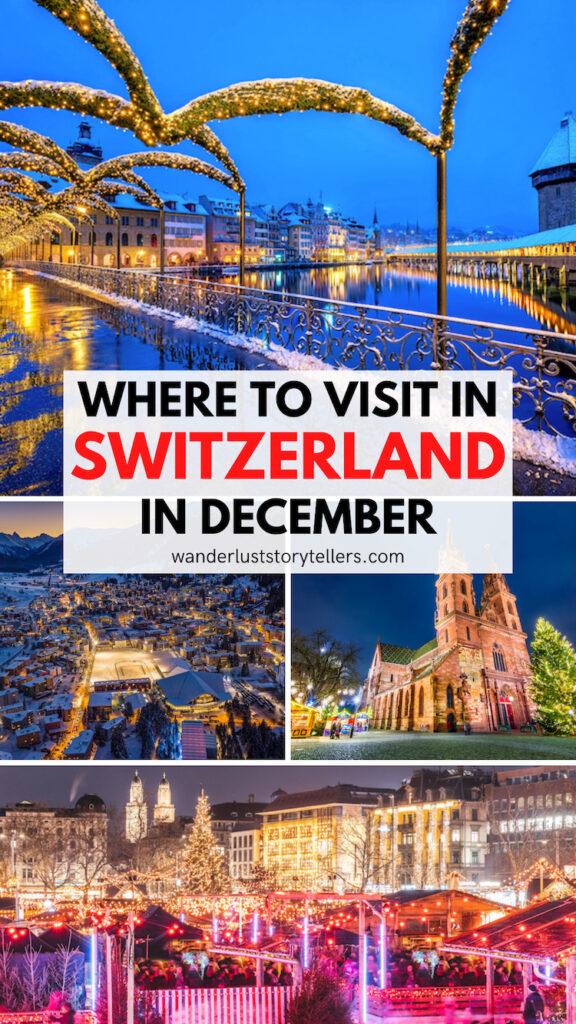Where to visit in Switzerland in December