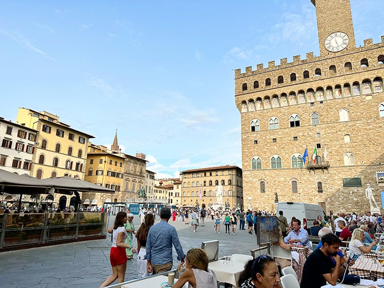 florence-piazza-della-signoria by Eating Around Italy