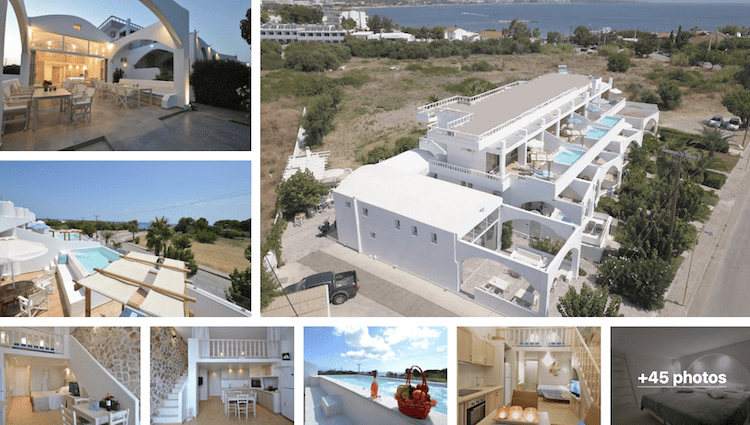 Kathara Bay Apartments in Rhodes Greece