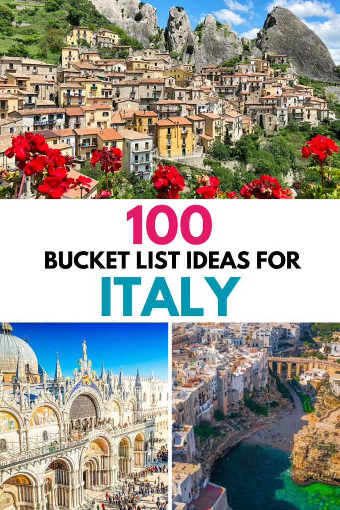 100 Bucket List Ideas for Italy
