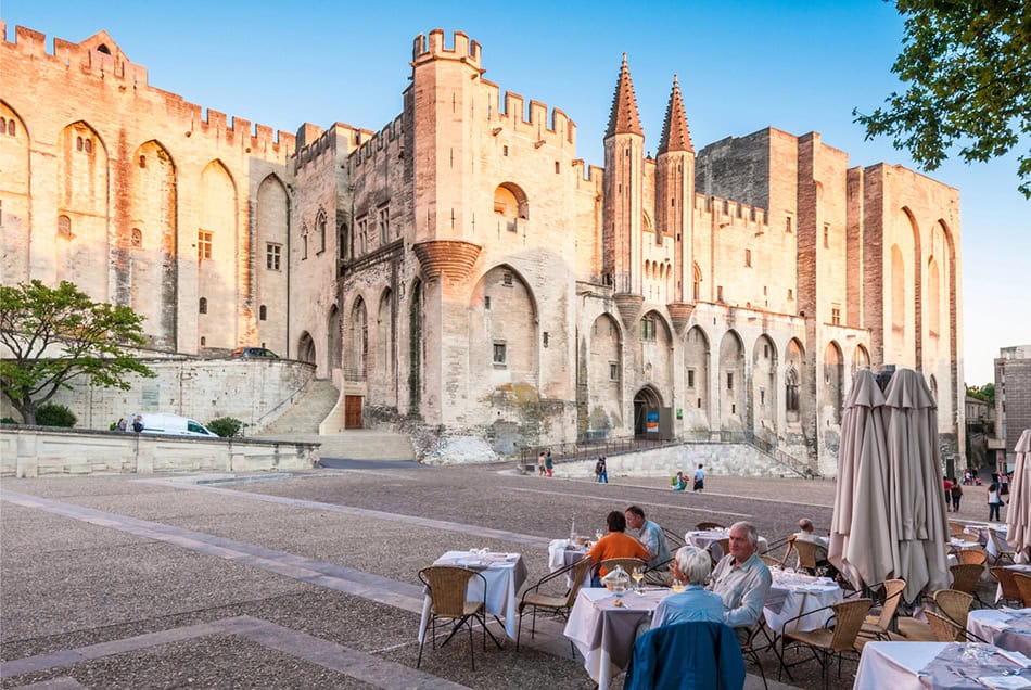 Avignon in Provence France