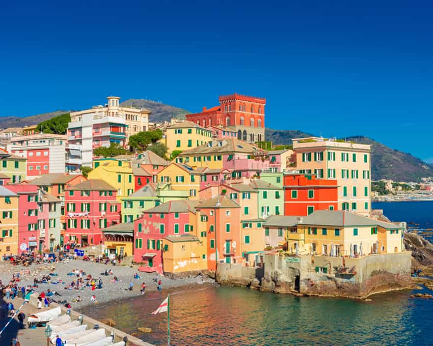 Boccadasse in italy