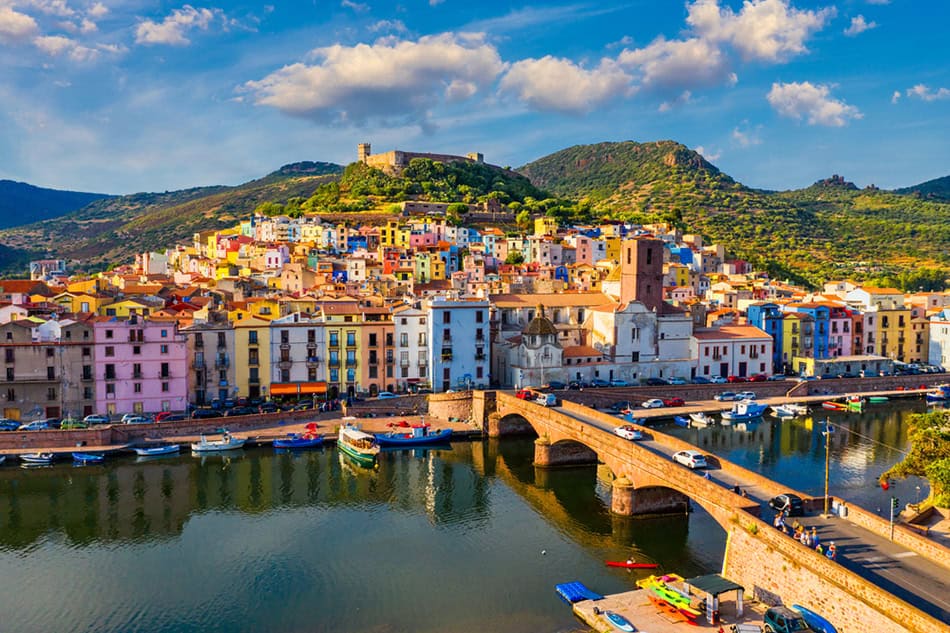Bosa in Sardina Italy