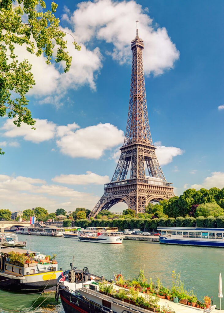 Eiffel Tower Landmark in Paris