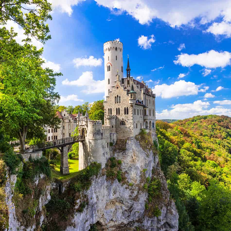 Lichtenstein Castle in Germany
